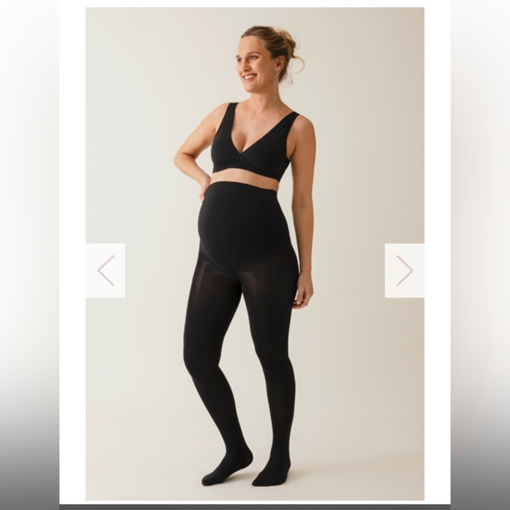 Boob Design Maternity Tights Black Size Small